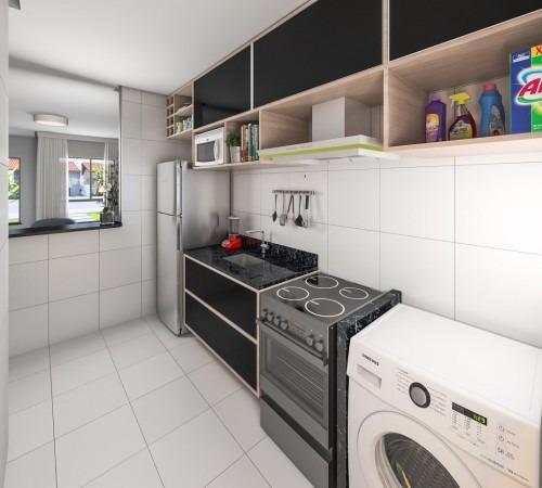 Casas em condomínio fechado com 2 quartos (1 suíte), no Turu - Foto 2