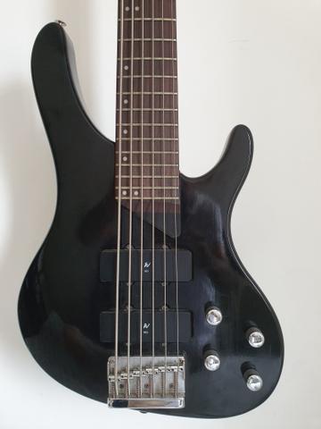 Baixo Washburn XB600. troco em teclado - Foto 4
