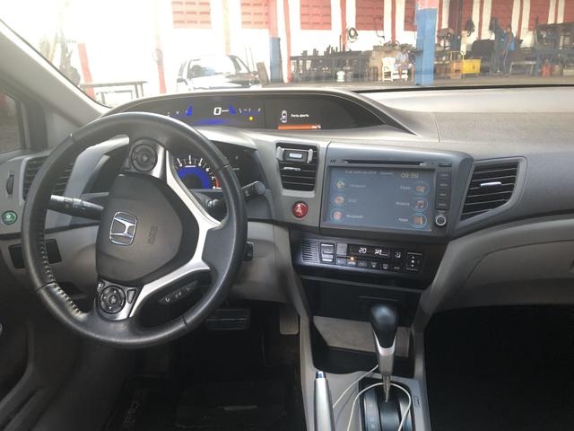 Honda civic LXR 2.0 2014/2014 Aut com Multimídia + IPVA 2020 Quitado - Foto 5