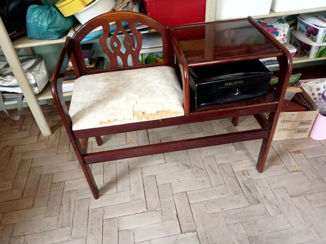 Mesa de Telefone com Assento