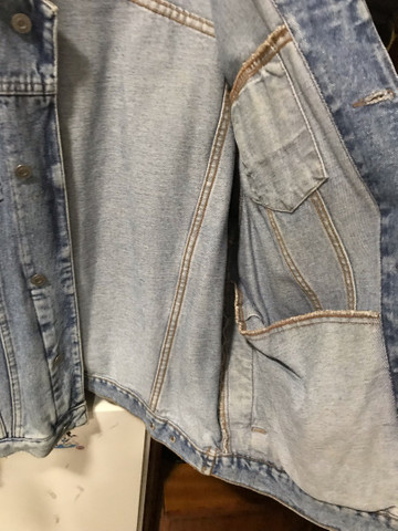 jaqueta jeans masculina taco
