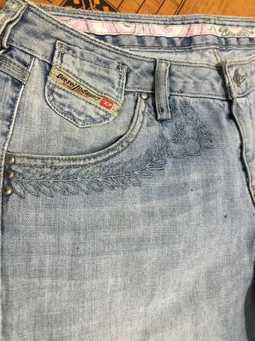 Calça Original Diesel Feminina ótimo estado de conservação - Foto 5