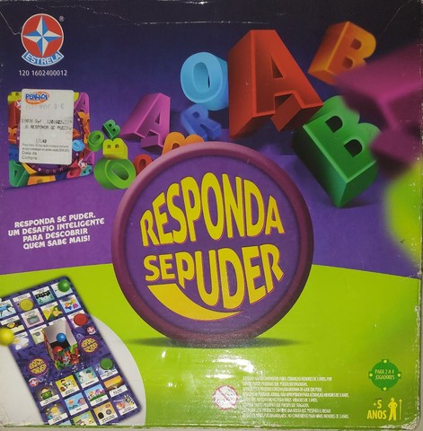 Jogo Responda Se Puder - Original Estrela