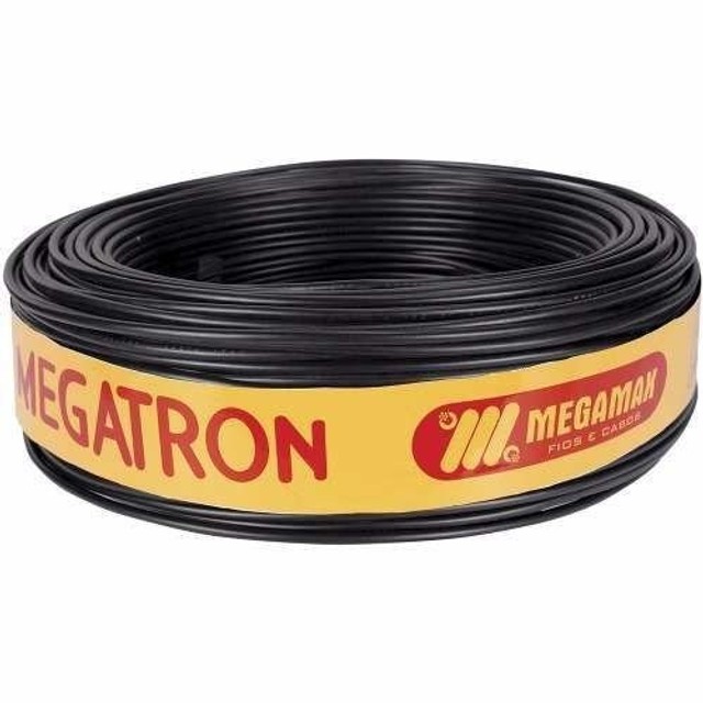 Cabo Flexível 4.0 mm 100M azul ou preto - Megatron - Foto 2
