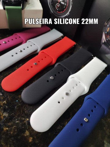 Pulseira Silicone Amazfit Stratos 3 - Foto 5