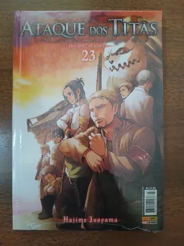 Ataque Dos Titãs Shingeki No Kyojin Mangá Vol. 23 Português