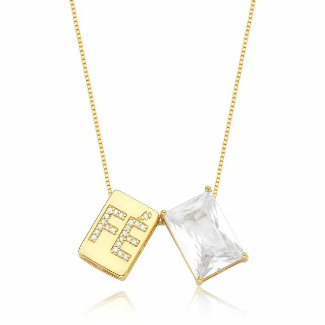 Colar Feminino Semi Joia