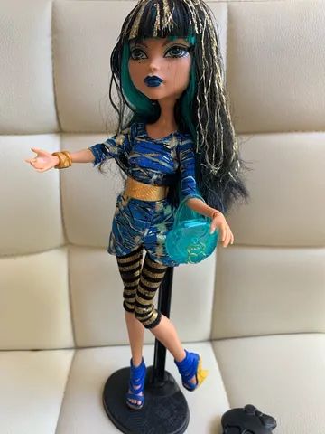 boneca monster high cleo de nile fca COMPLETA