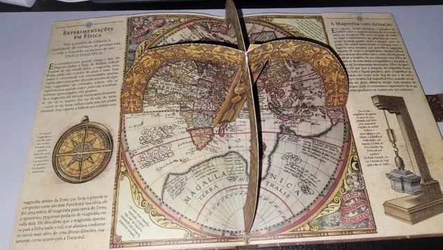 Livro pop-up Galileu Observações, Experiencias & Invenções. - Foto 4