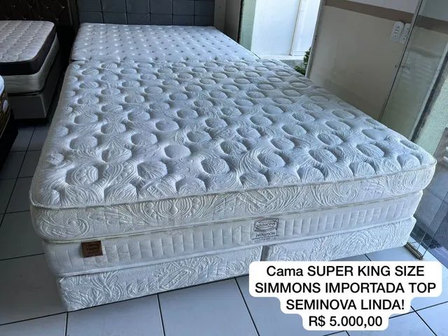cama box KING SIZE Importada Simoons 