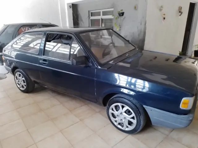 Gol Quadrado 1994 1.0 Cht Gol Azul G1 Manual 3° Dono