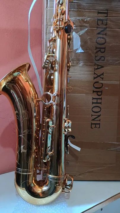 Saxofone profissional Yamaha outro nível  sax tenor similar 875ex - Foto 3