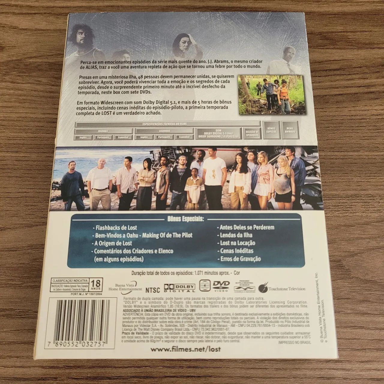Lost - 1ª Temporada Completa - Box de DVDs com 7 discos - Foto 2