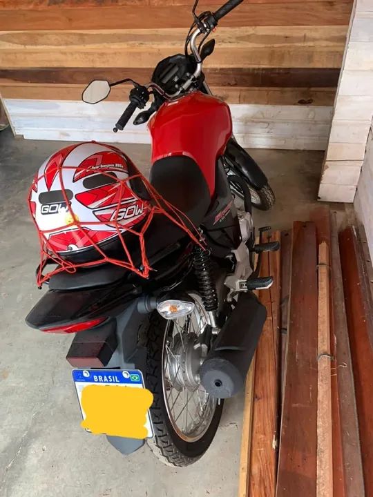 Honda CG 160- Vermelha