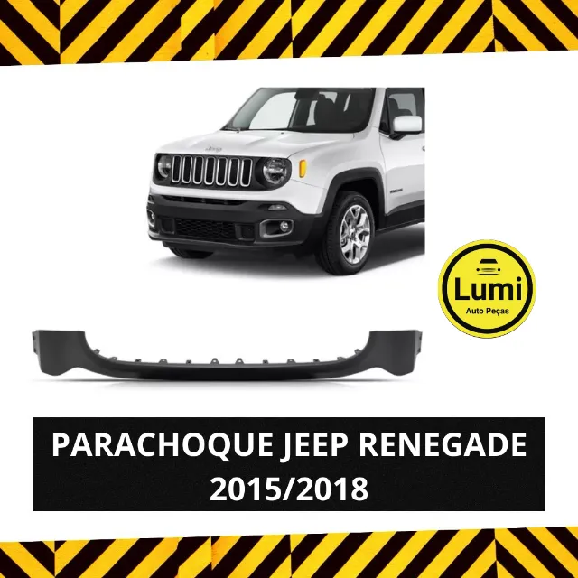 Parachoque Jeep Renegade Superior 15/18 - NOVO!!