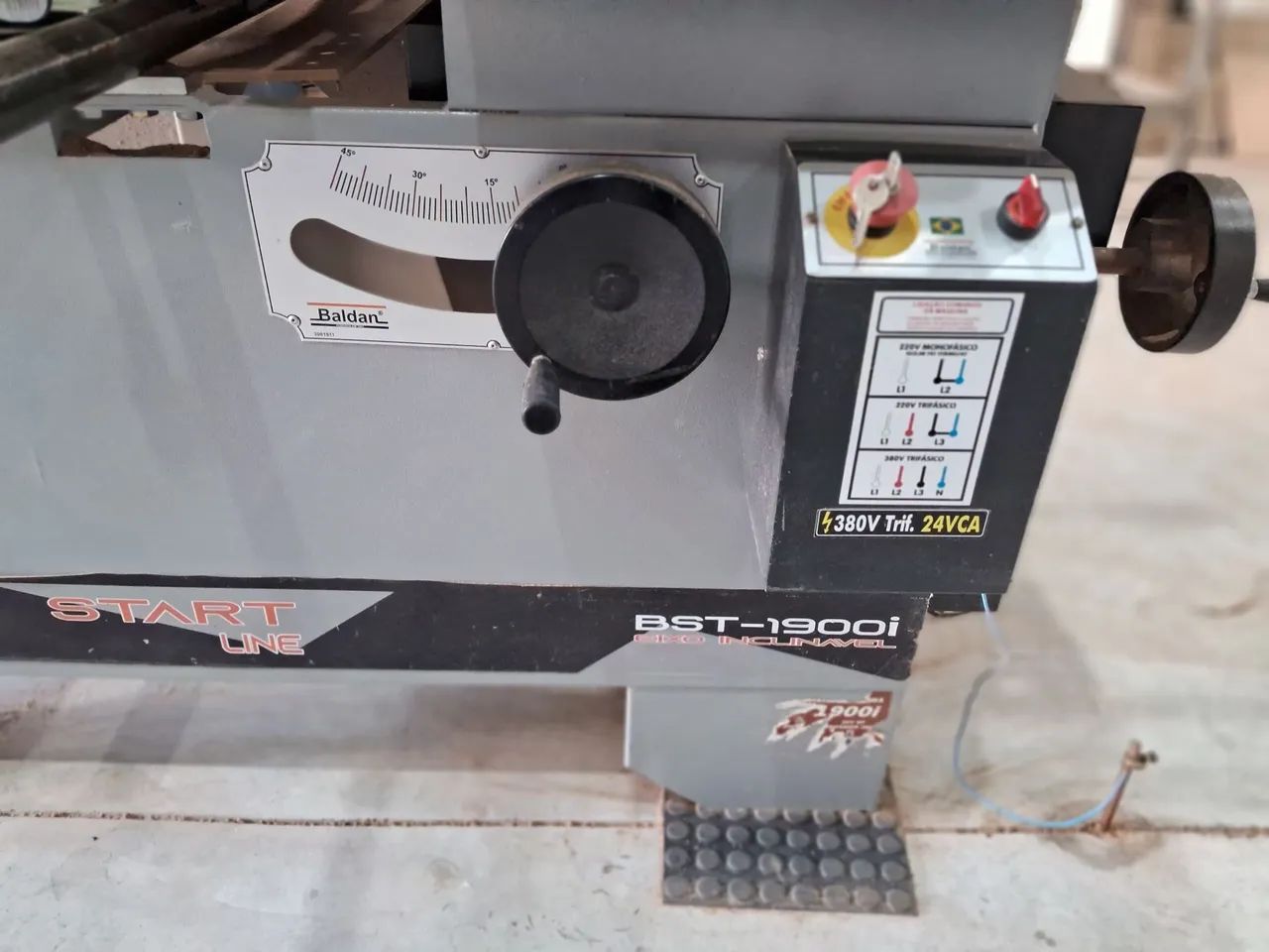 Serra de bancada Baldan BST-1900i -  - Foto 4