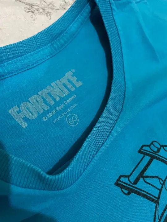 Camiseta - Fortnite - raridade - Dj Lhama - Epic - Foto 3