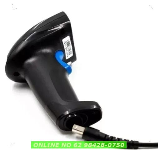 Leitor De Código De Barras Usb Boleto Bancário Na Tela Cor Azul 110V/220V - Foto 4