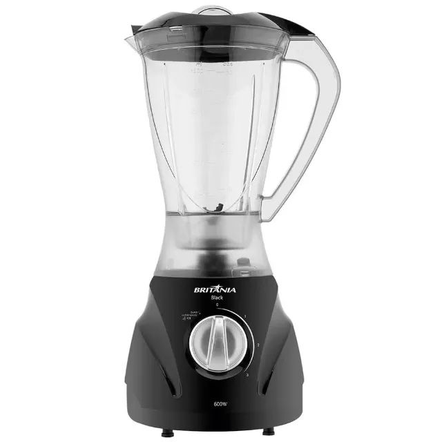 Copo Para Liquidificador Britânia Diamante Black 600W com 3 Velocidades - 110V e 220V - Foto 3