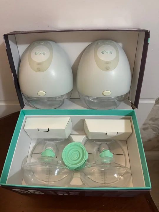 Bomba Extratora dupla de leite Elvie 20 dias de uso - Foto 3