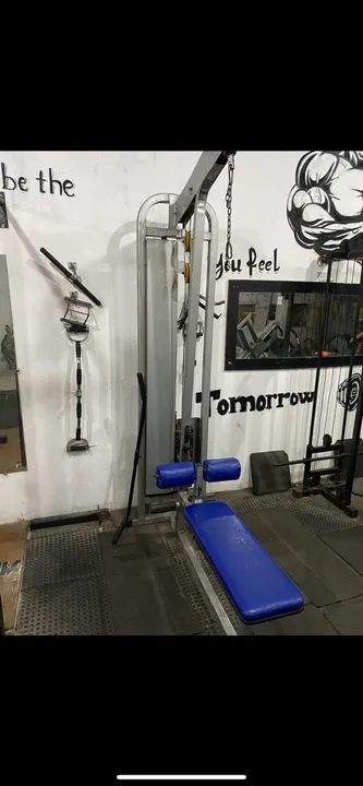 Puxador Pulley 2x1 Puxador Conjugado com Remada Baixa - Foto 2