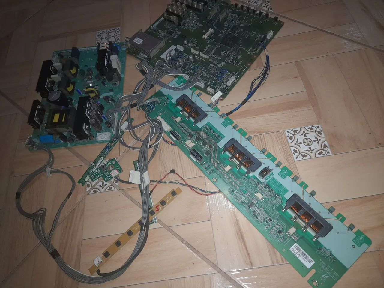Placa mãe para TV LCD - peças para reparo