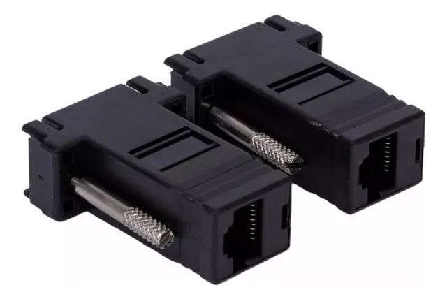  Adaptador Extensor Vga Via Cabo Rede Rj45 - Foto 5