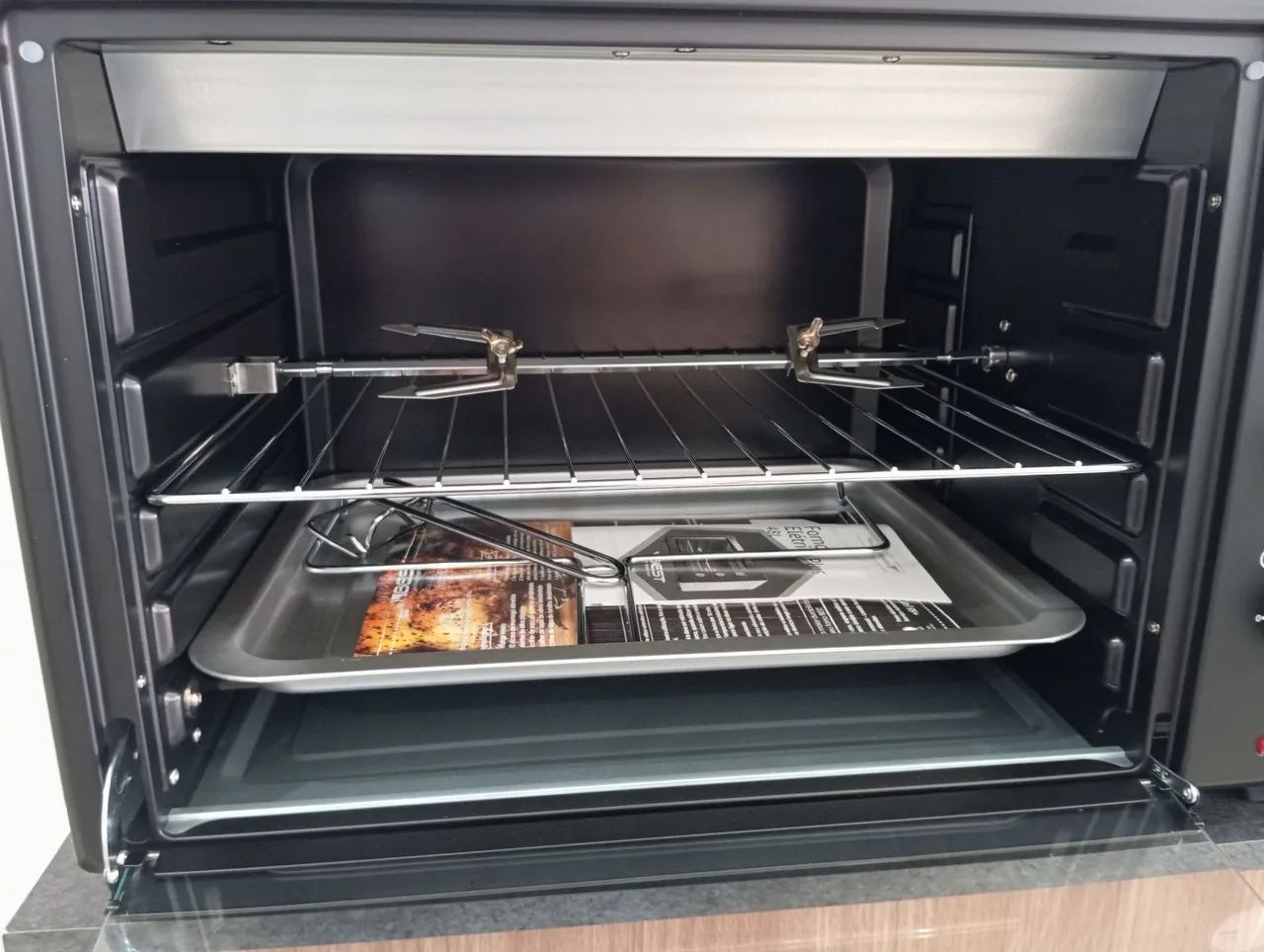 forno 48 lt com espeto giratório  - Foto 2