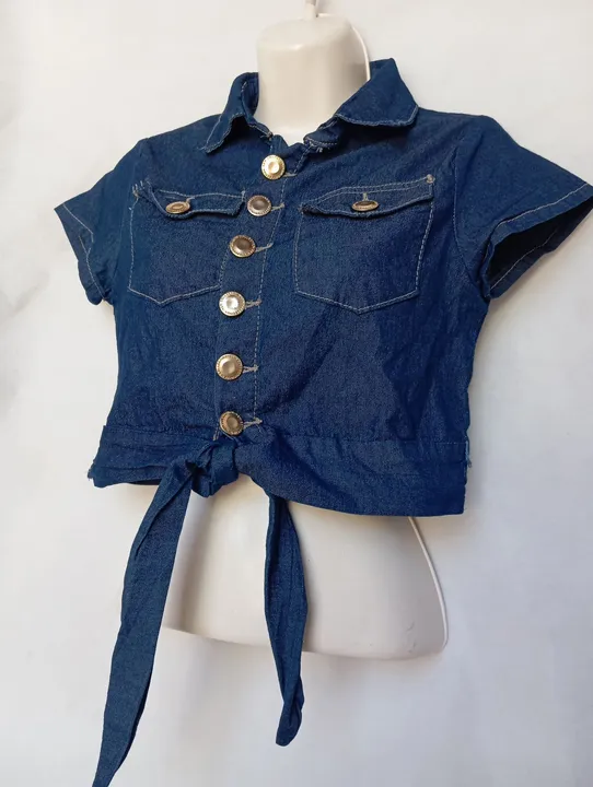 Semi Cropped Jeans Tamanho 36