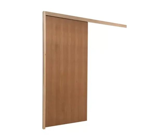 Porta Correr madeira Completa  210x72 - Foto 2