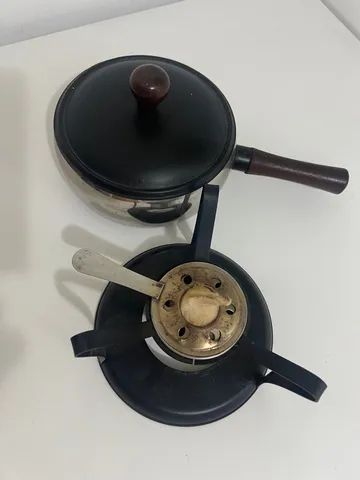 Panela de Fondue Antiga 1980 -  16x8 cms - Foto 4