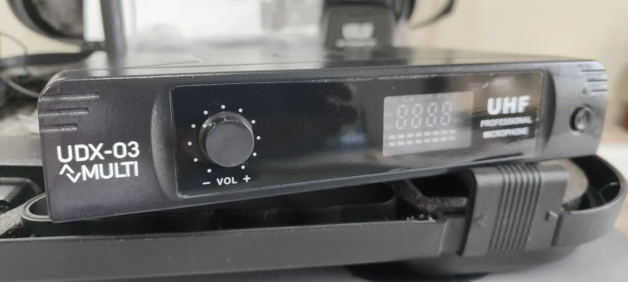 Microfone Sem Fio de lapela UHF Dylan UDX-03 Multi - Foto 5