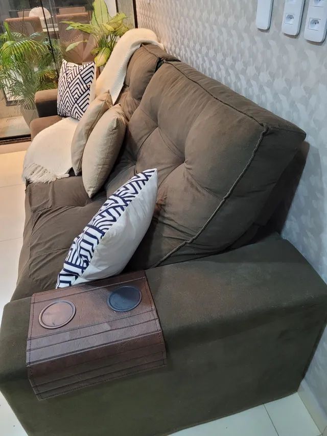 Vendo Sofá grande retrátil e reclinável Sofás e Poltronas Lourival