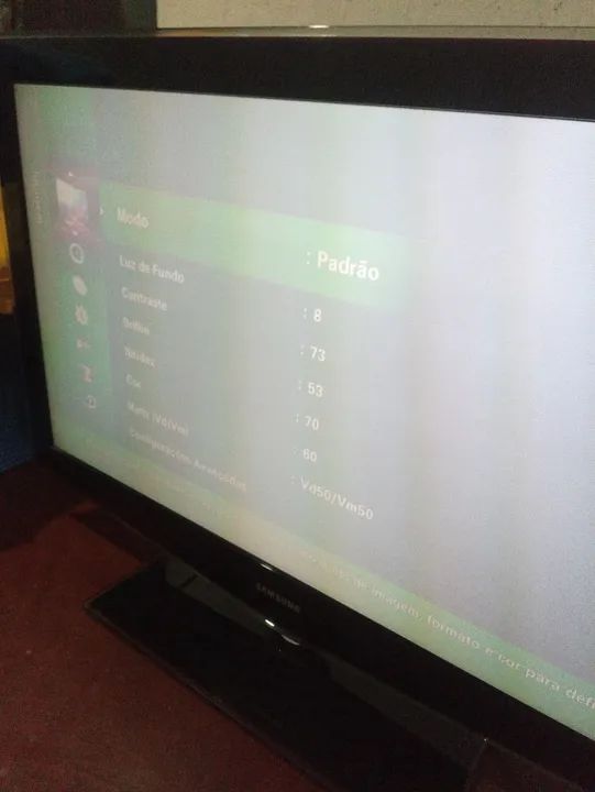 TV Samsung 40 polegadas Tela Esbranquiçada  - Foto 2