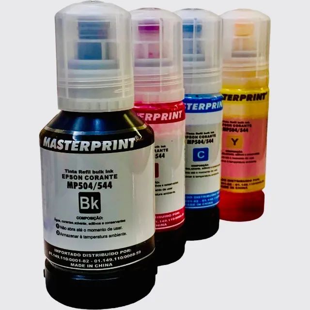 Refil Tinta Bulk Ink Corante MP  504/544 Preto - Foto 2