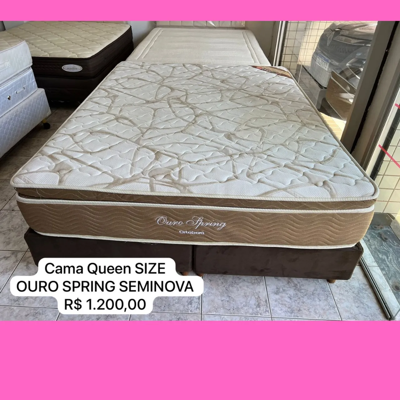 Cama Box 1,98 x 1,58