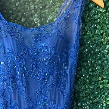 VESTIDO DE FESTA AZUL - Foto 3