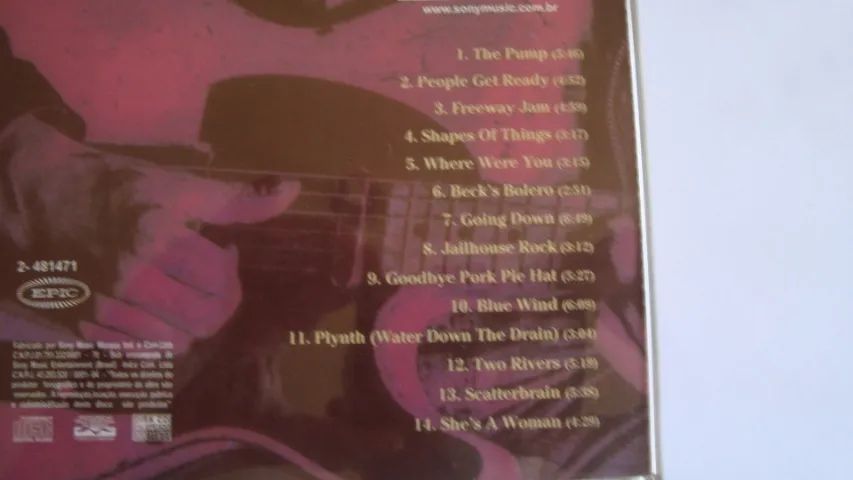Cd Jeff Beck - Best of Beck  - Foto 3