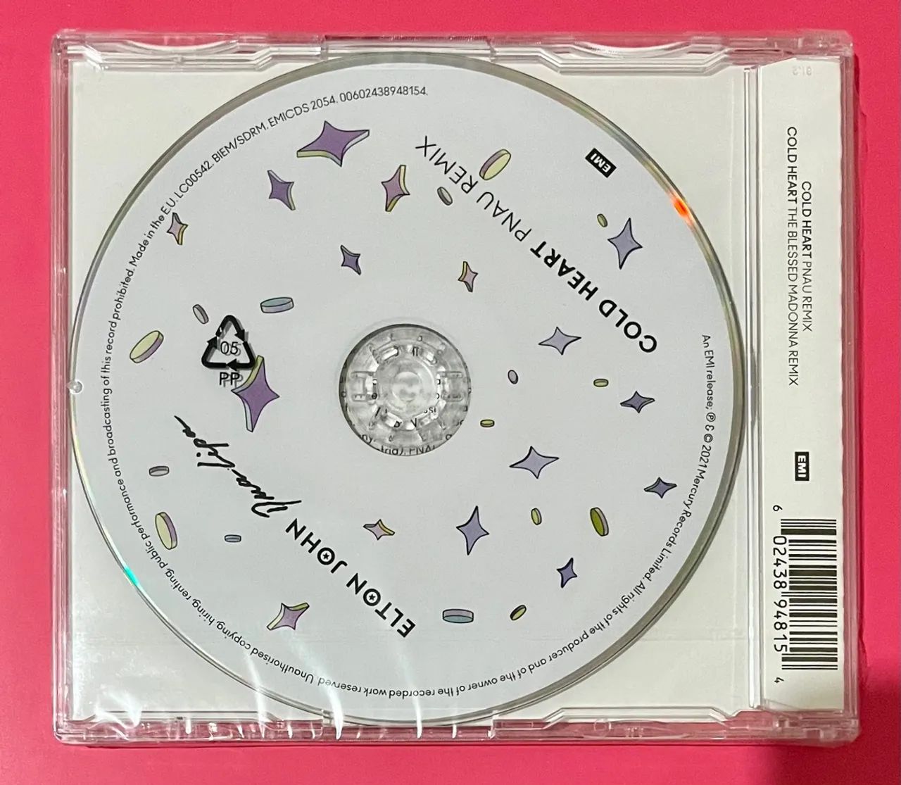 CD Elton John feat Dua Lipa- Cold Heart (Pnau Remix) - Foto 2