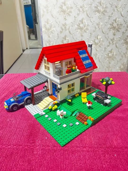 Lego Creator 5771 - Casa Moderna 3 em 1, Completo