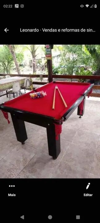 Sinuca Ping Pong 2 em 1 - Foto 2