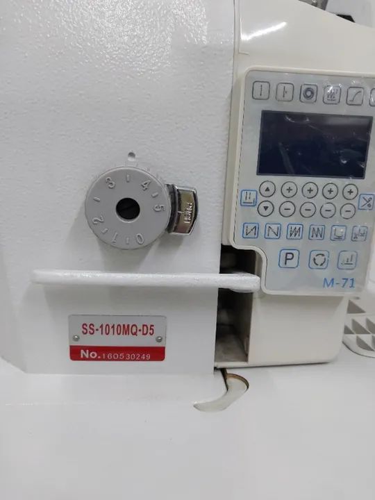 Maquina Reta Industrial Motor Direct Drive Corte de Linha Automatico - Foto 3