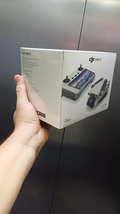 Drone DJI Mini 3 Novo stander, RC com tela Lacrado! - Foto 2