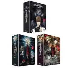 Death Note - Box Completo (3 Volumes) DVD ORIGINAIS E LACRADOS