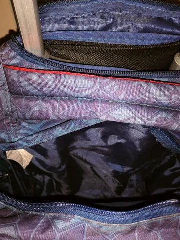 Mochila  escolar  rodinhas super heróis Marvel - Foto 5