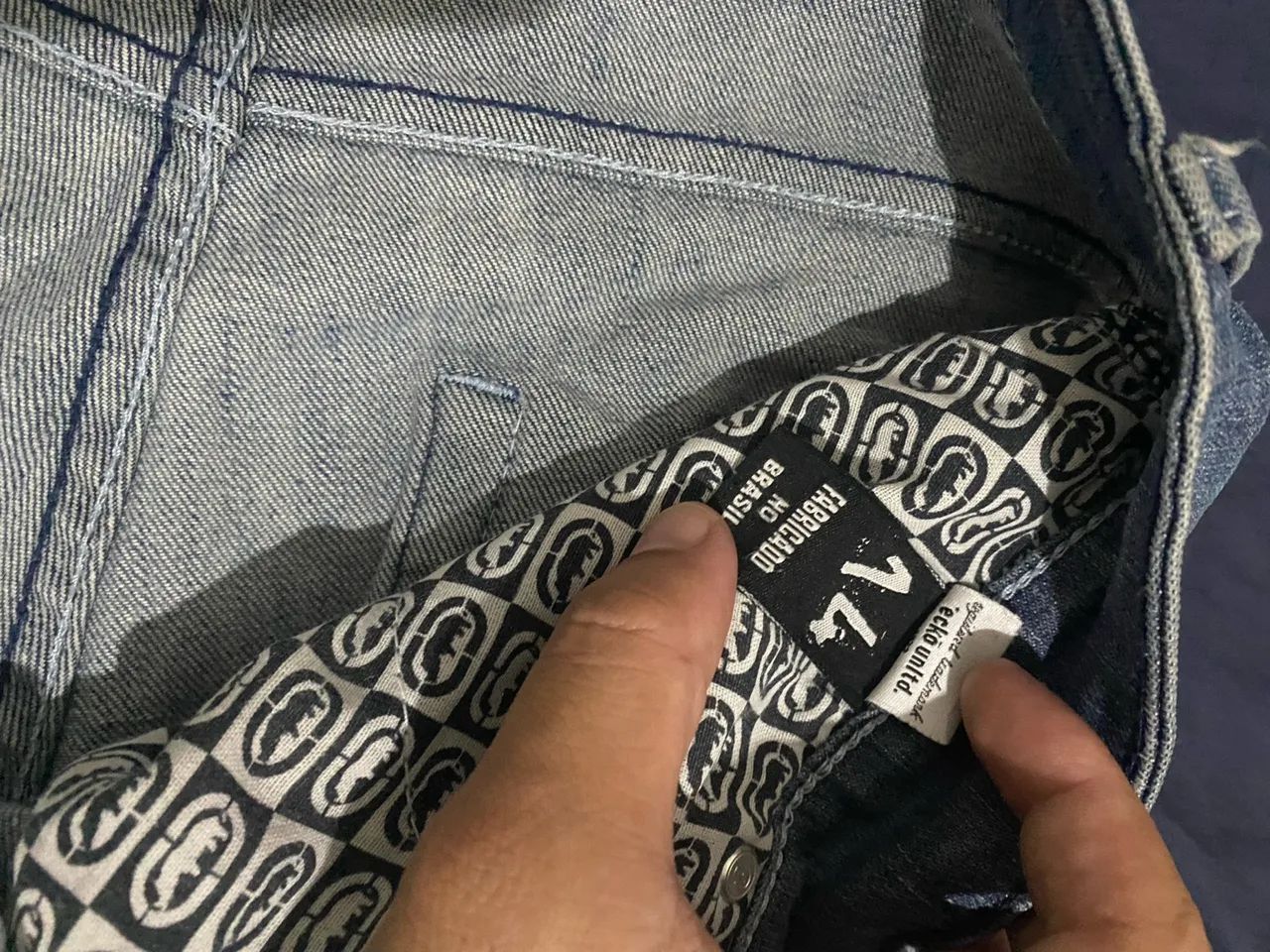 Calça Jeans Ecko 14 veste 38 - Foto 4