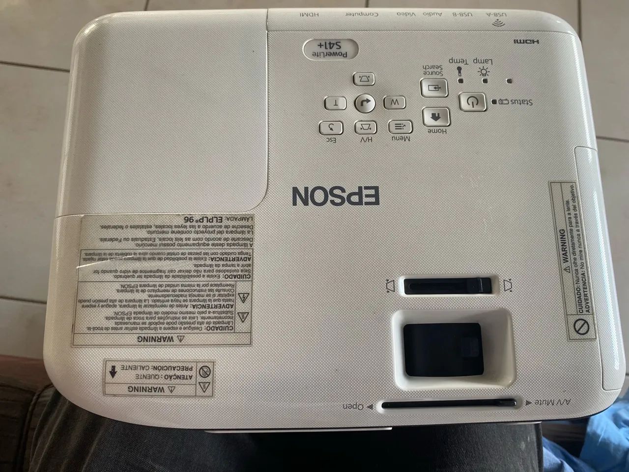 Data show projetor Epson power lite S41+ - Foto 4