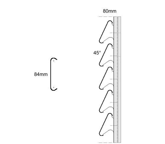MÁQUINA PERFILADEIRA PERFIL BRISE BM 45 (Palheta Brise)