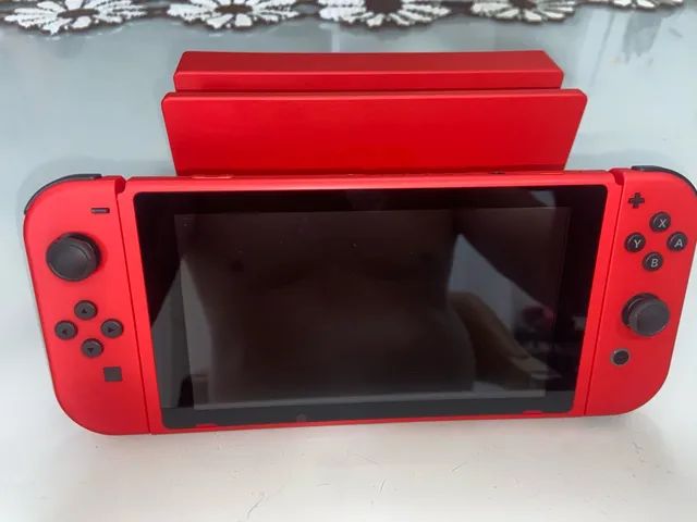 Nintendo Switch 32GB Mario Red & Blue Edition cor vermelho e azul