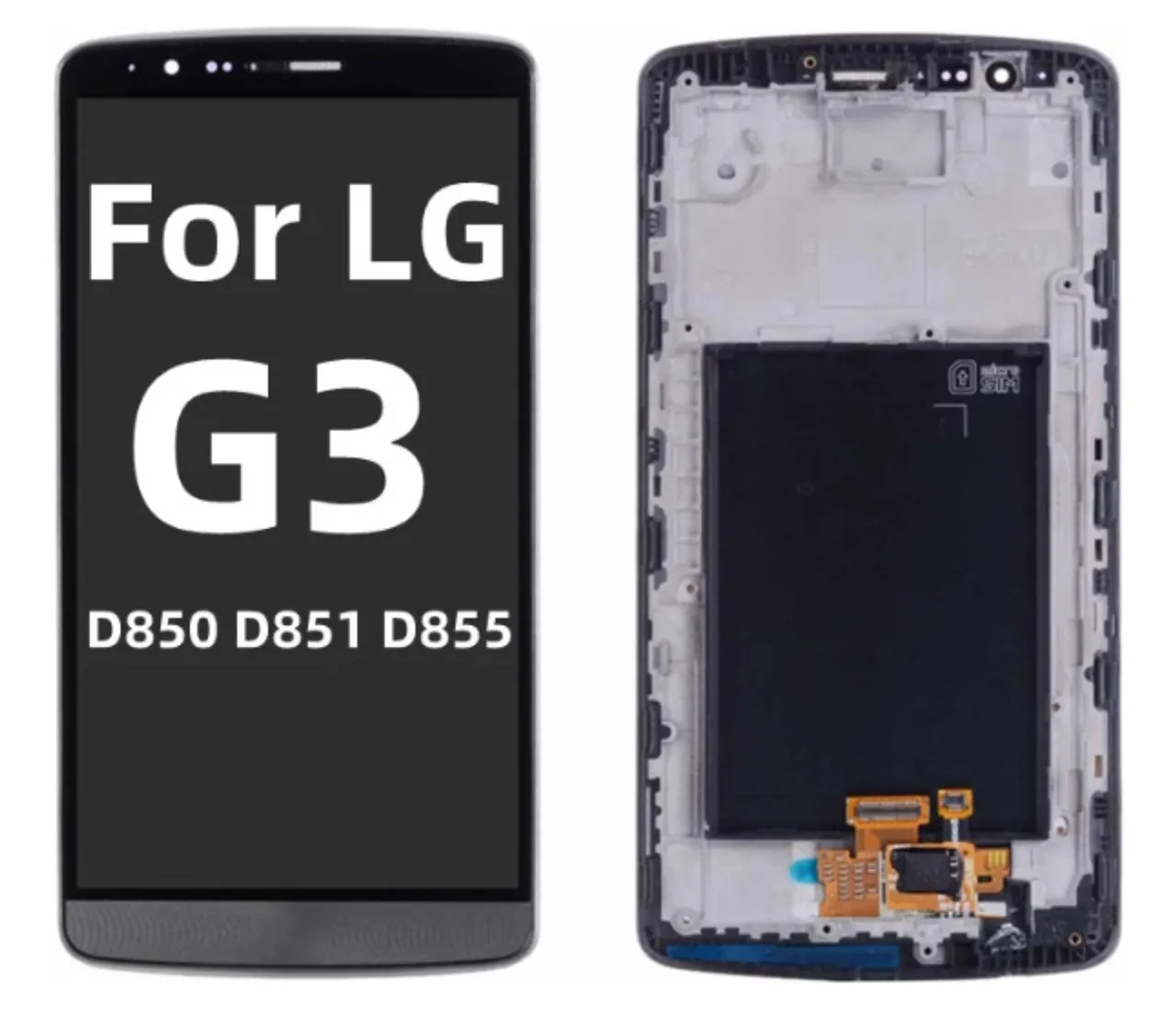 Tela LCD para LG G3 - D855, D850, D851, VS985, D852, LGLS990, F400K